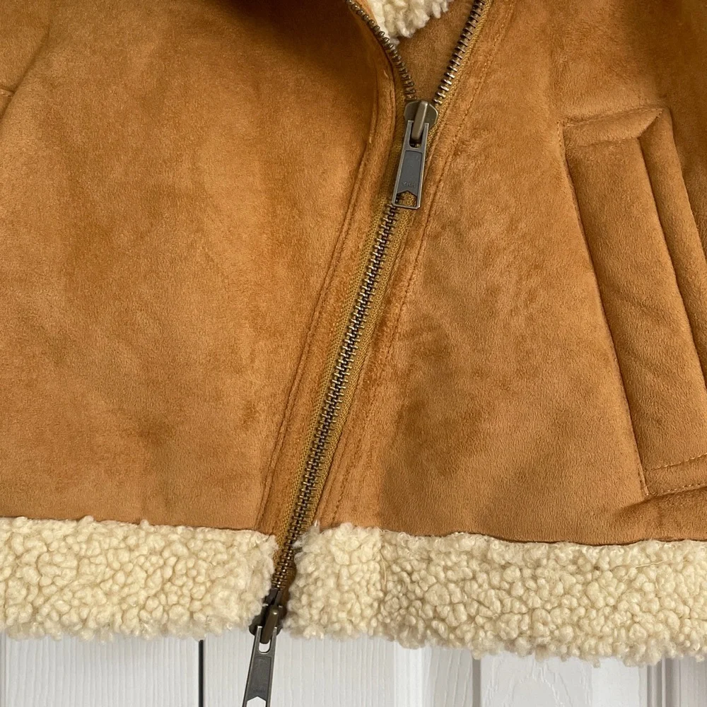 New Marine Layer Sherpa Moto Jacket size Large - Picture 6 of 16